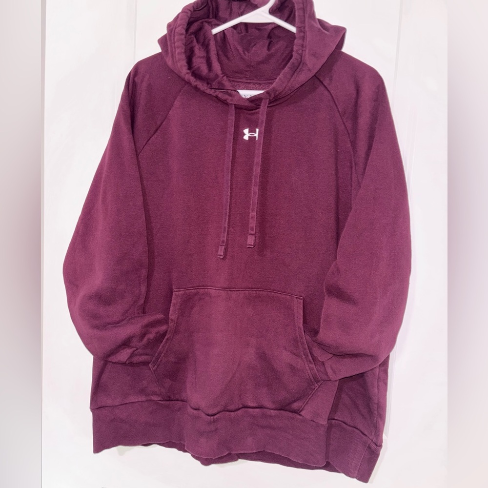 Under Armour Woman’s Maroon Hoodie - 1X